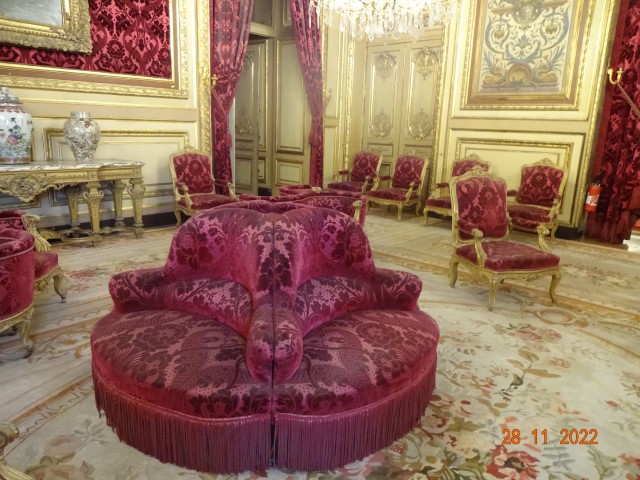 State apartments in the Louvre