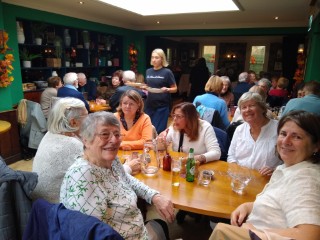 Lunch at the Rose & Crown